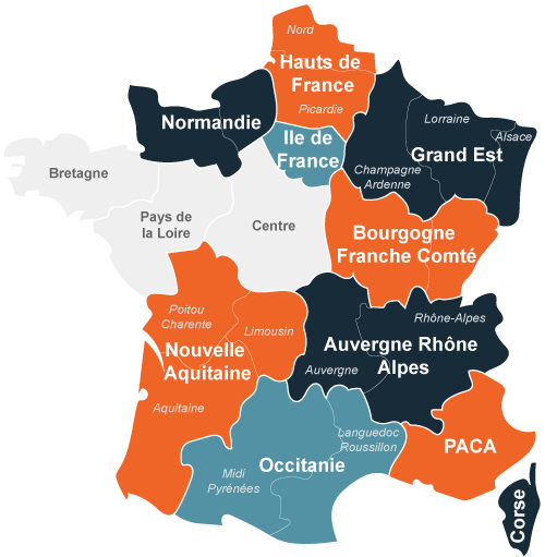 Carte des stations thermales en France Carte des cures thermales en France