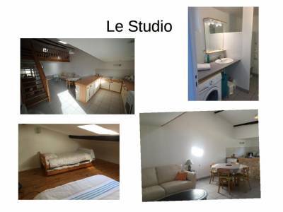 Photo gite du bois tableau : le studio