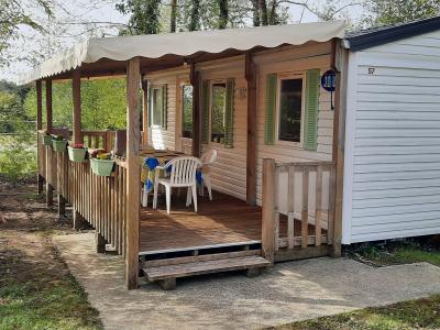 Photo MOBIL-HOME N°57 DANS UN CAMPING 4*,  2 CHAMBRES PROCHE DES THERMES DE DAX ET SAINT-PAUL-DAX, ...