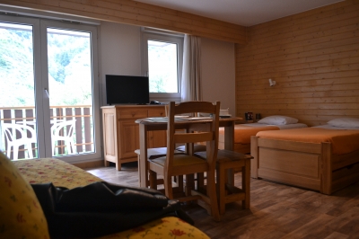 Photo DANS 1 RESIDENCE AVEC ASCENSEUR, STUDIO POUR 2 A 4 PERSONNES A 200 M DES THERMES DE BRIDES - B22 -
