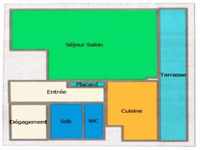 Photo T1bis meublé 36m², Dax centre-ville